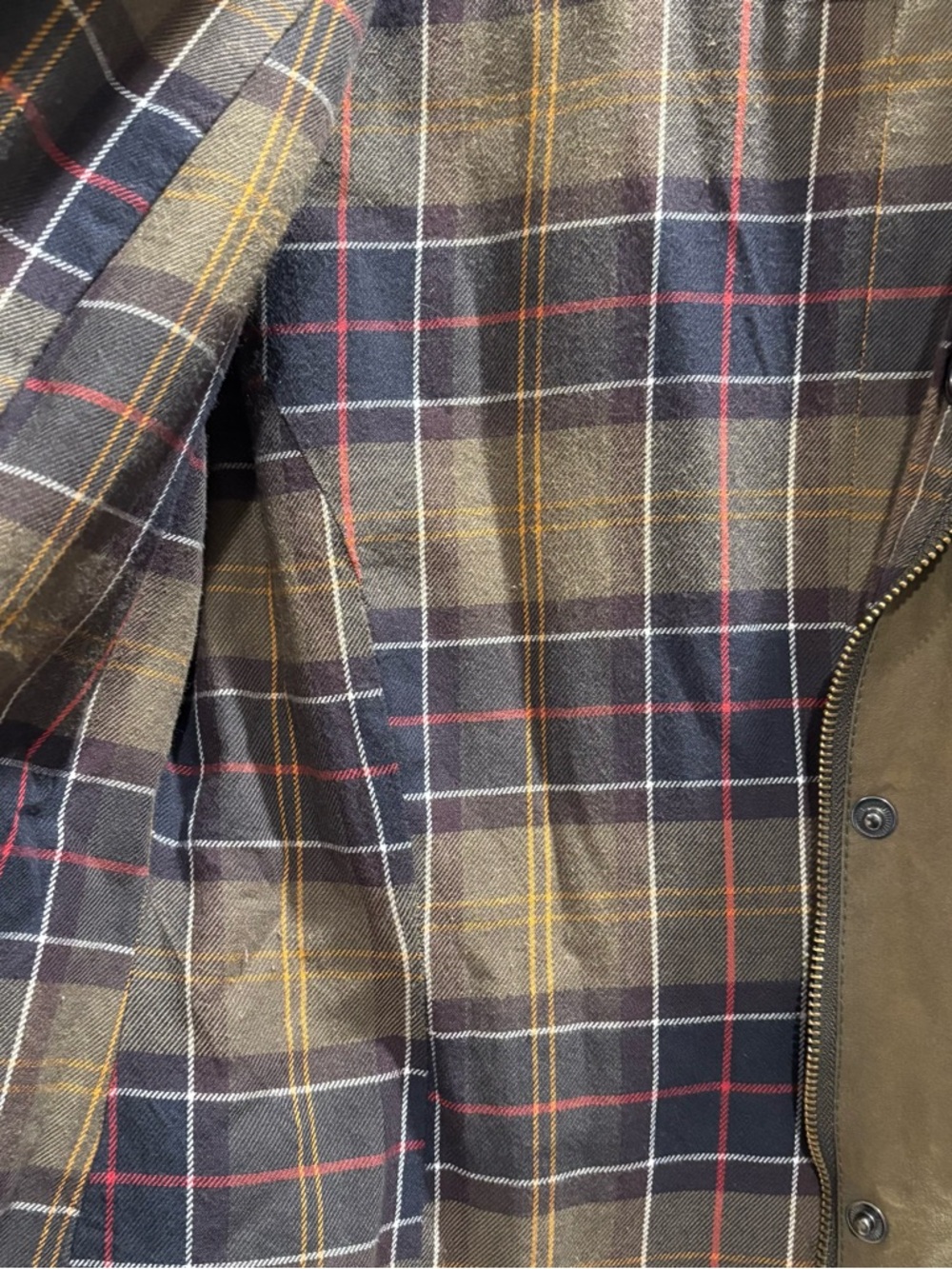 BARBOUR Utility Jacket Waxed Cotton Brown   Size: 6 - Picture 13 of 13
